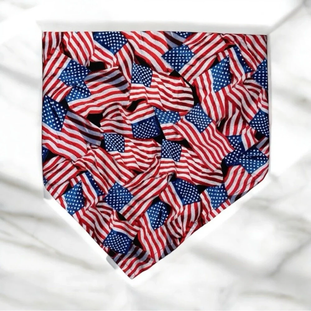 DOG Bandana - Flags - Size L Large